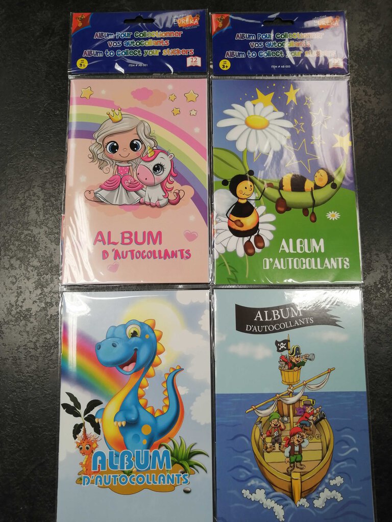 Album d'autocollants