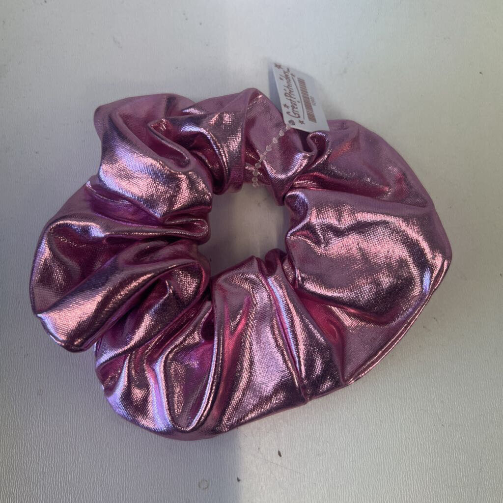 scrunchie metallique