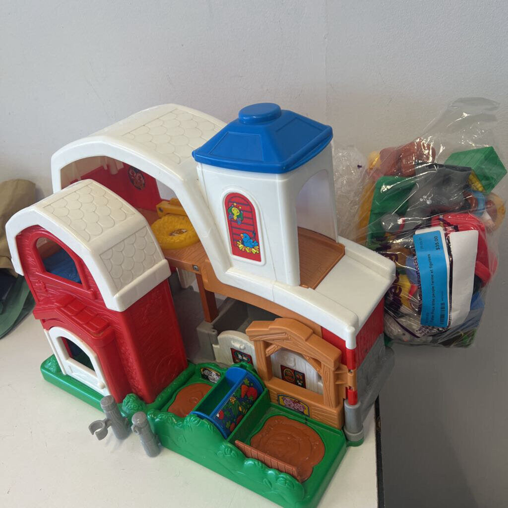 little people ferme et figurines