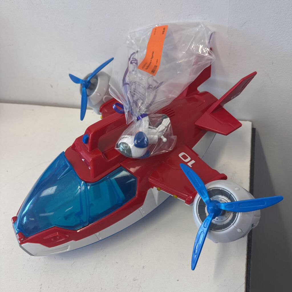 avion + figurine