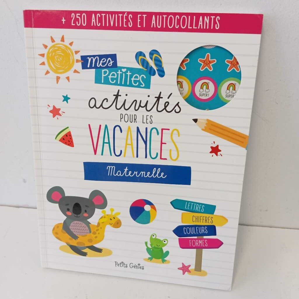 livre d'activite NEUF