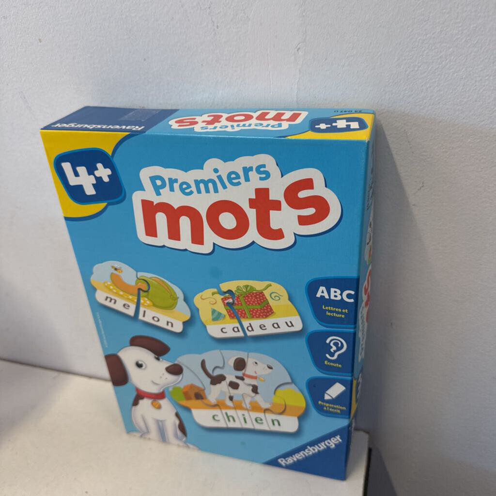 premiers mots