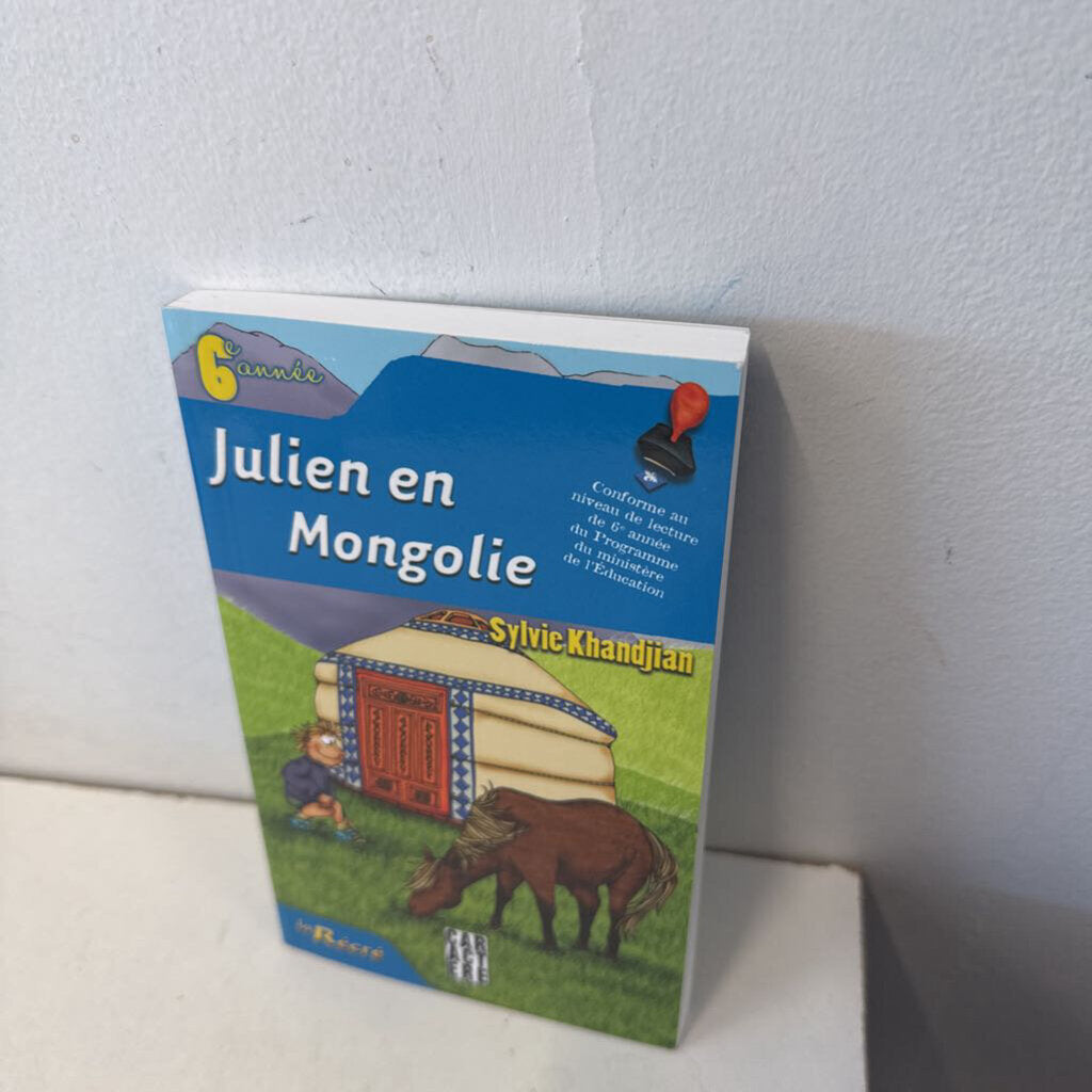 Julien en Mongolie