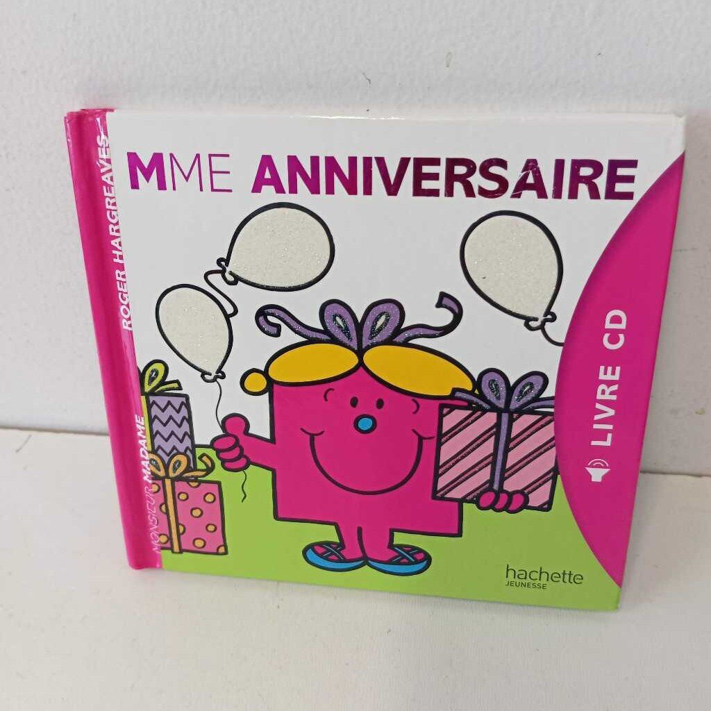 Mme Anniversaire + CD