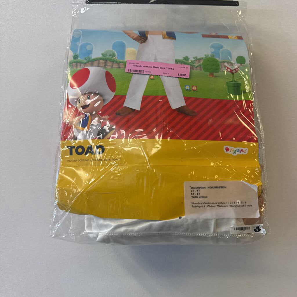 costume Mario Bros. Toad