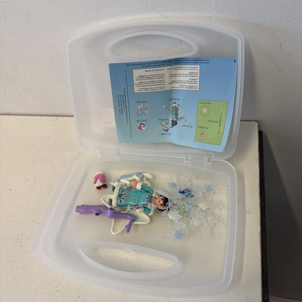 PLAYMOBIL Étui de transport Ice Princess