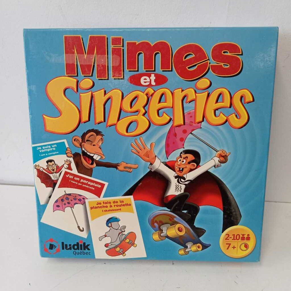Mimes et Singeries