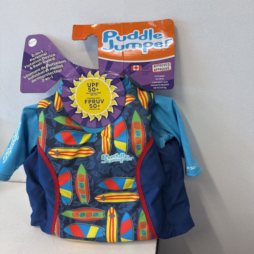 veste sauvetage NEUF 33-55 lbs