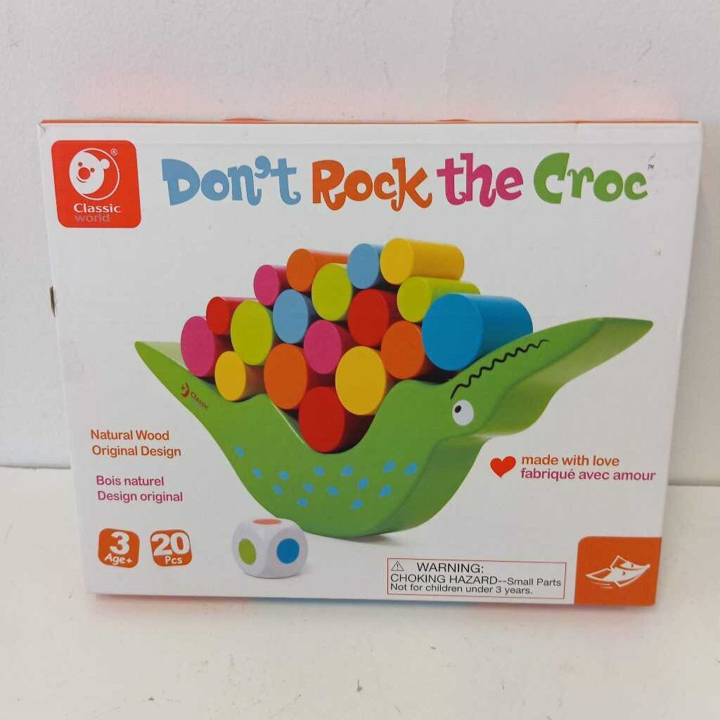 Don't rock the croc