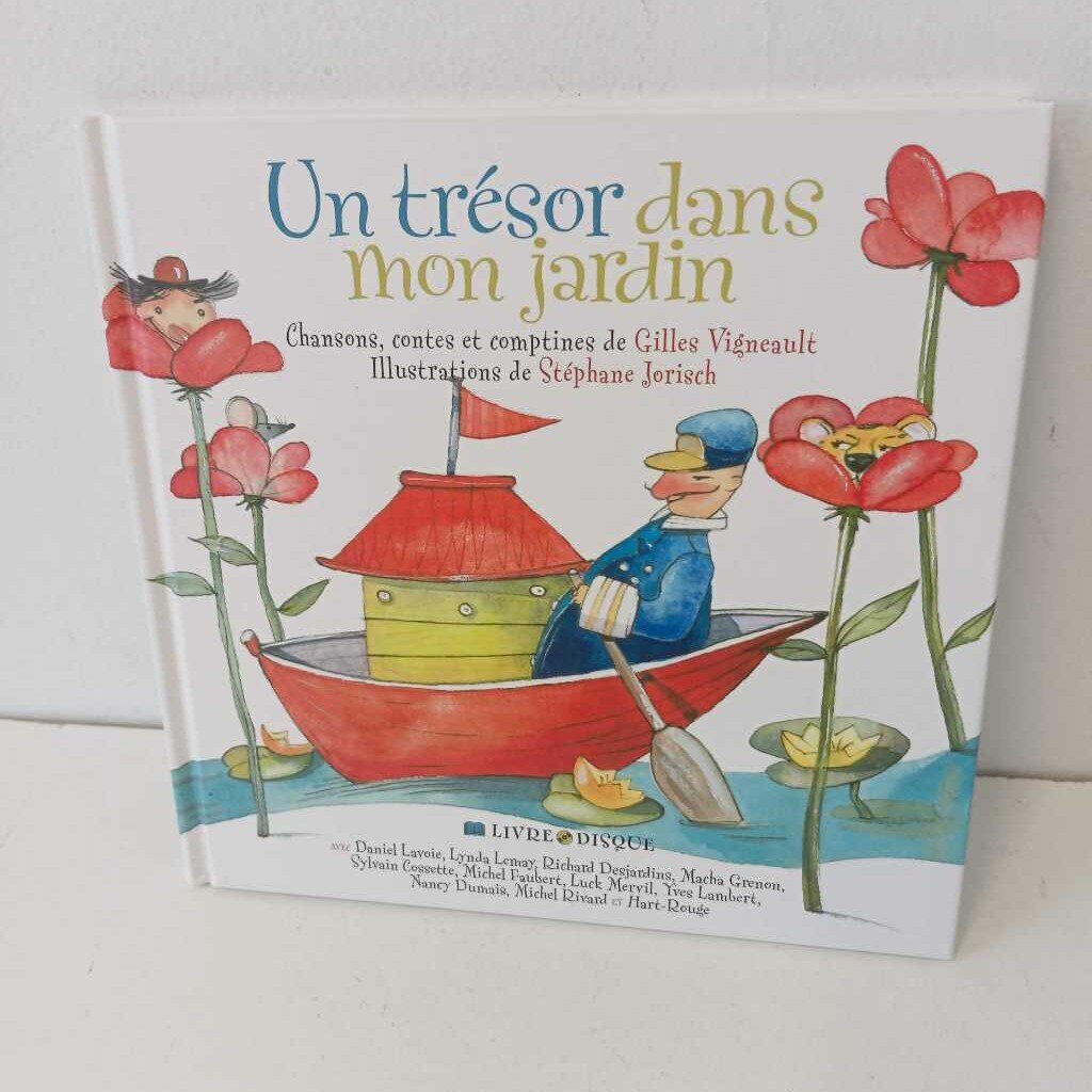 Un tresor dans mon jardin + CD