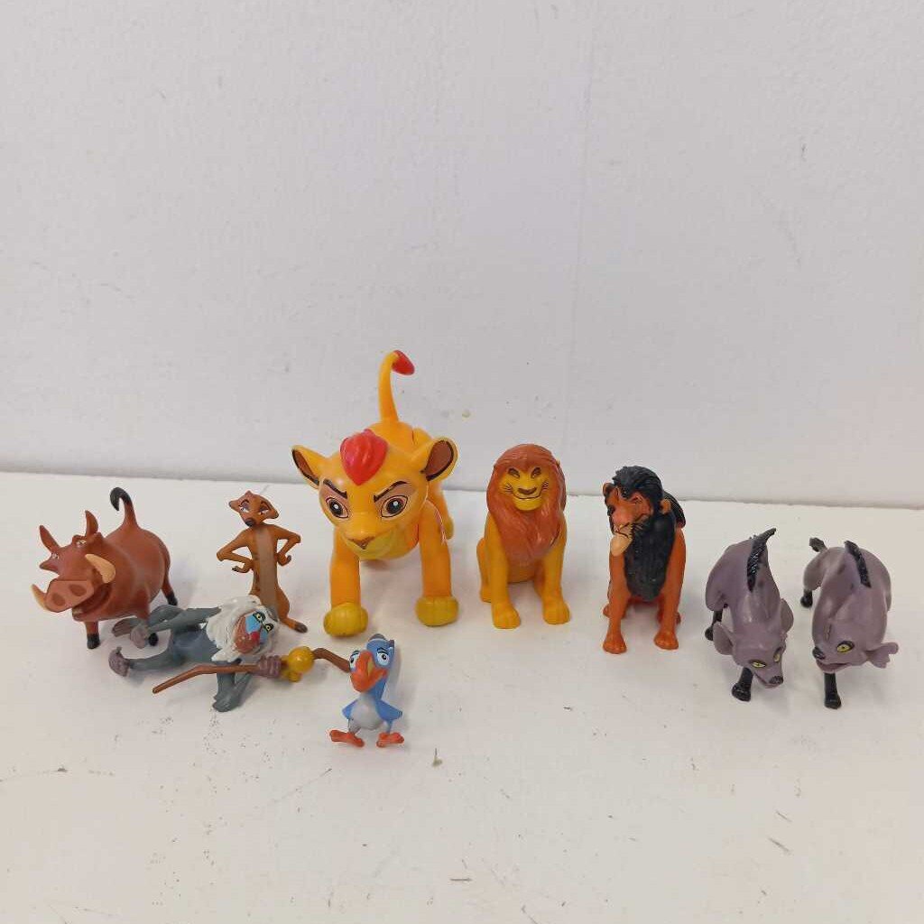 figurines(9) roi de lion