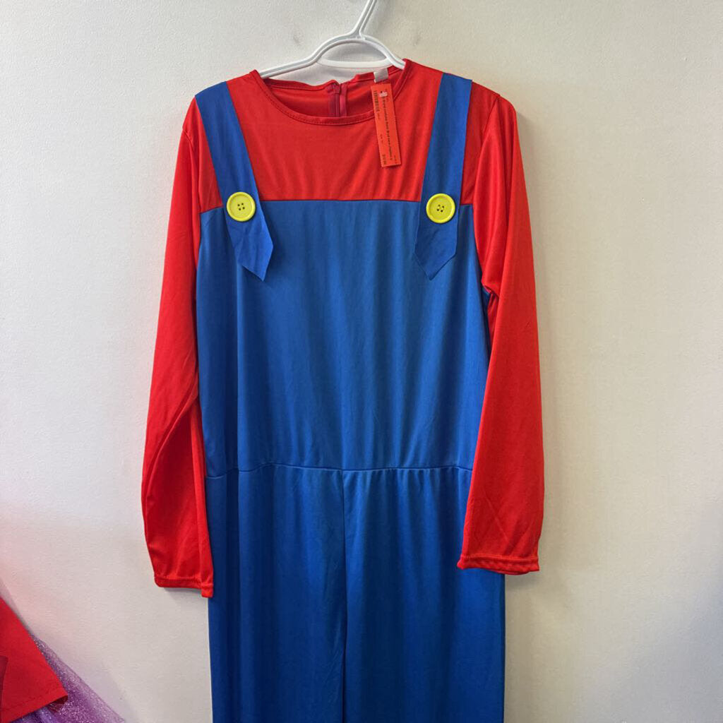 costume Mario Bros sans chapeau
