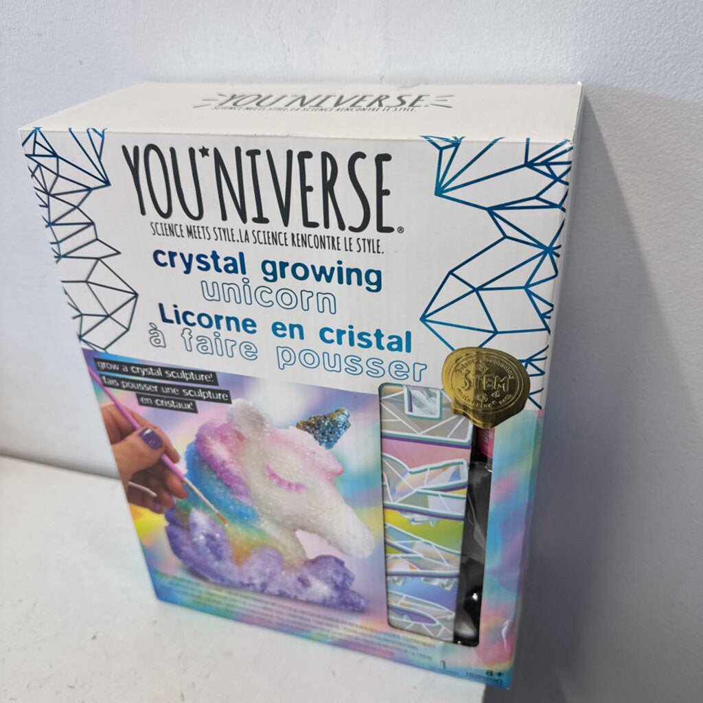 licorne en cristal NEUF