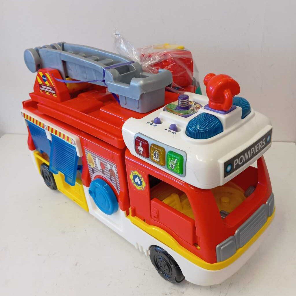 camion pompier + accessoires