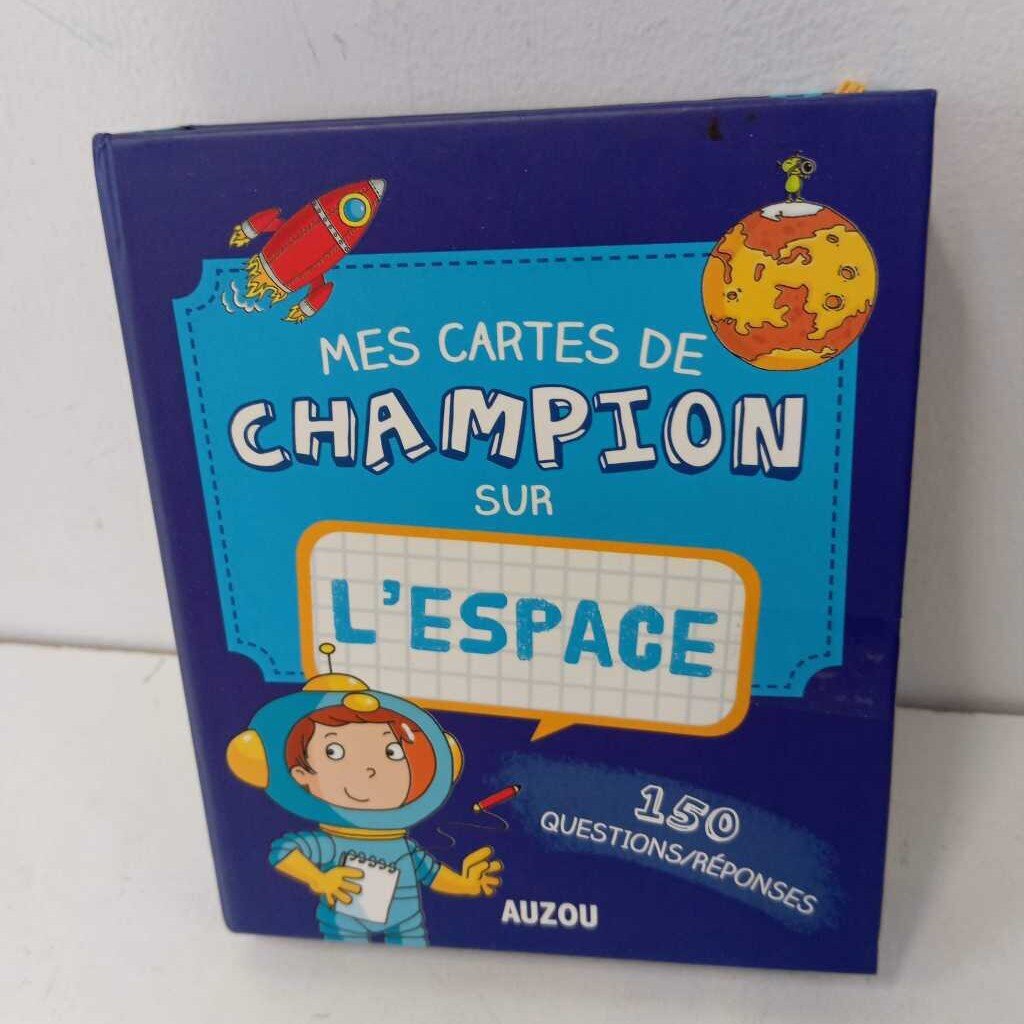 cartes de champion