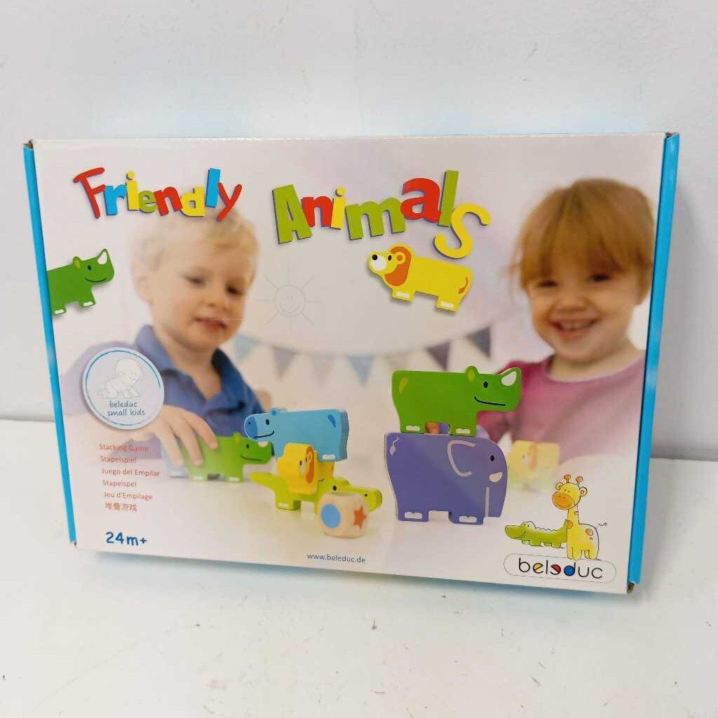 jeu d'empilage Friendly Animals