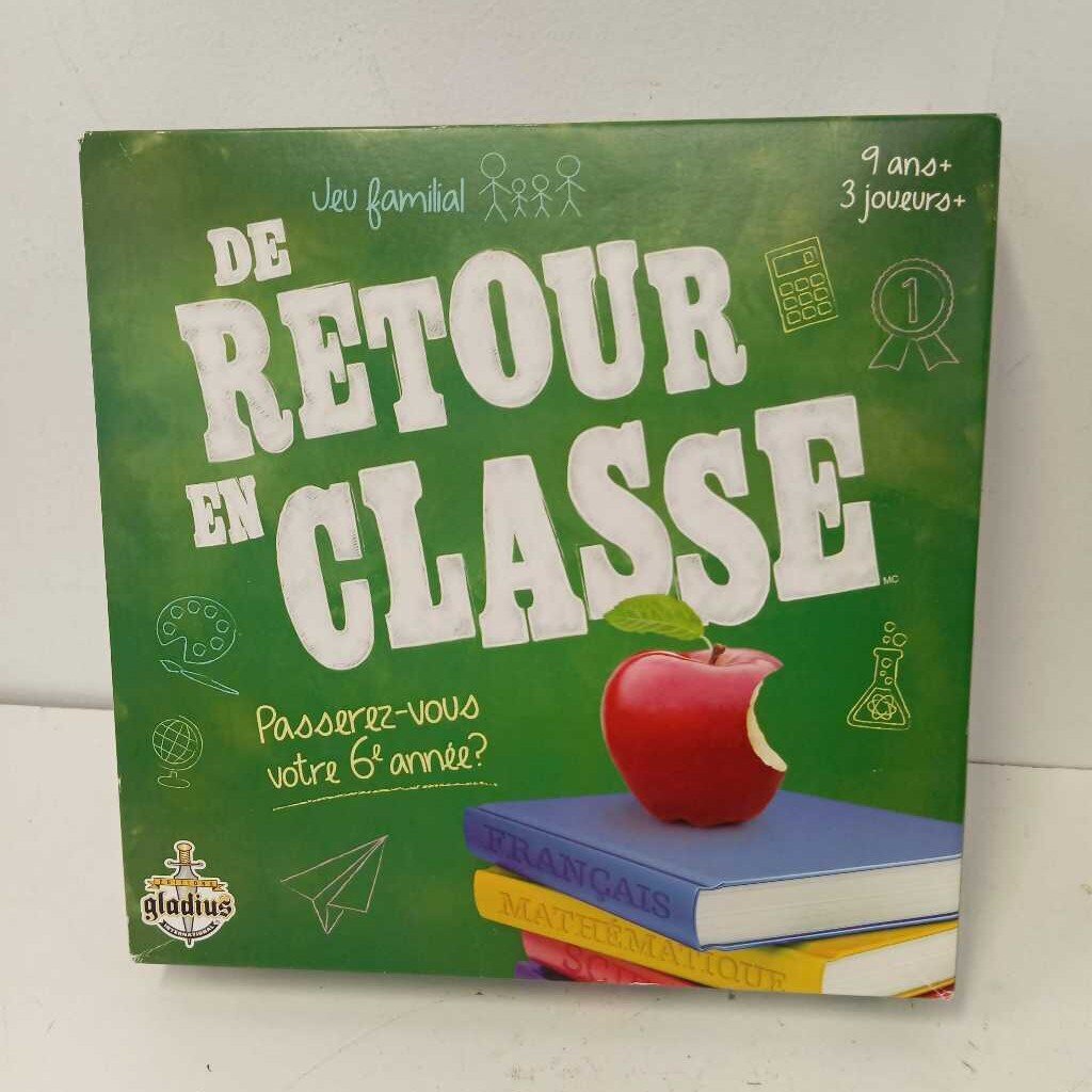 De Retour en Classe